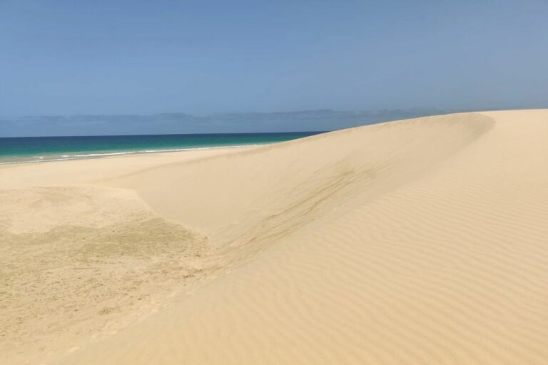 The yellow dunes of Boa Vista