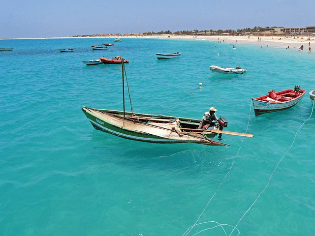 fisherman, sea, atlantic