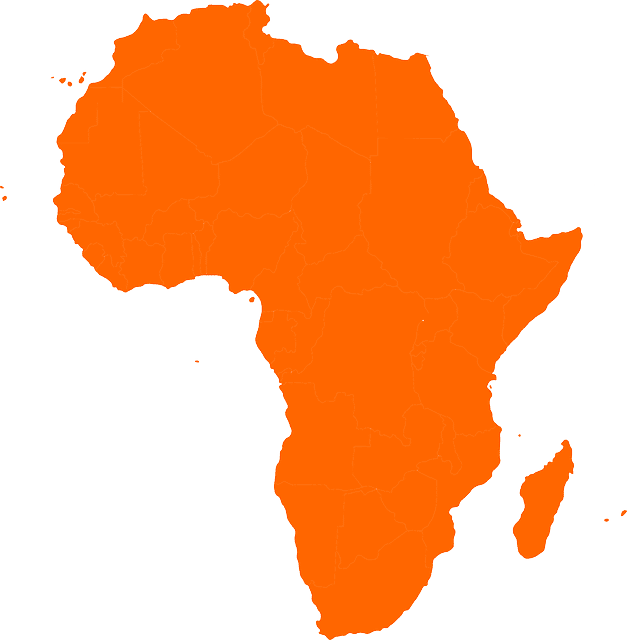 Africa, Continente, Map, Cape Verde language