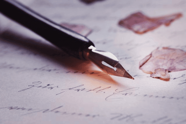 pen, calligraphy, fountain pen