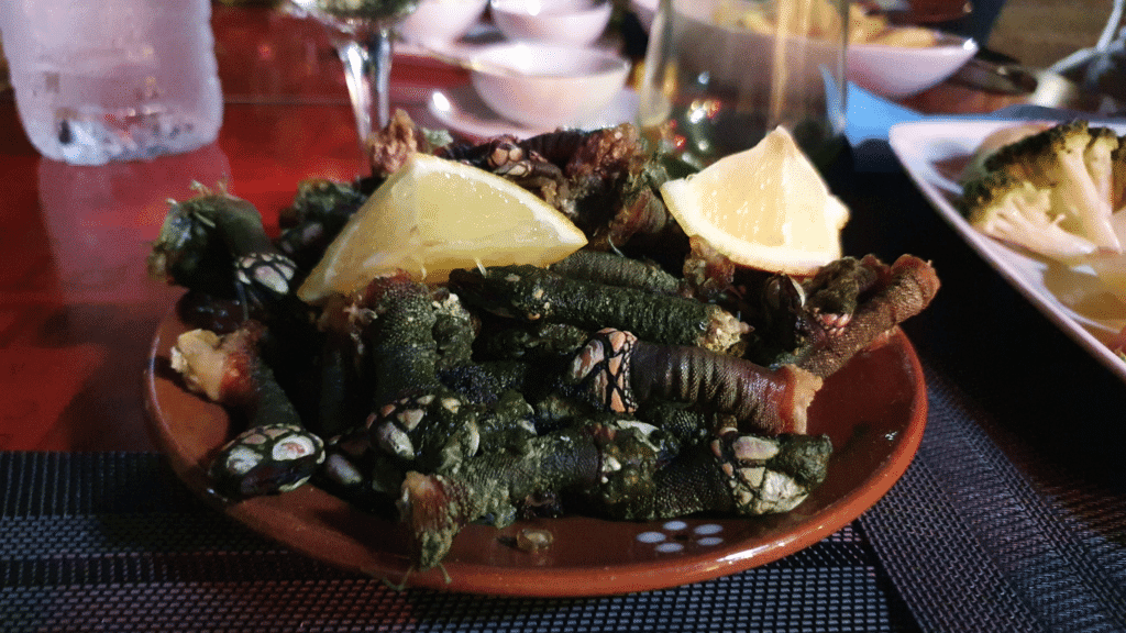 Yum! See this traditional Cape Verde dish - Percebes.