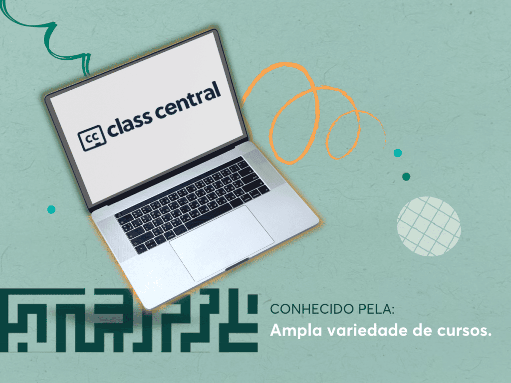 A Class Central, entre as plataformas com cursos online gratuitos, é conhecida pela ampla variedade de cursos.