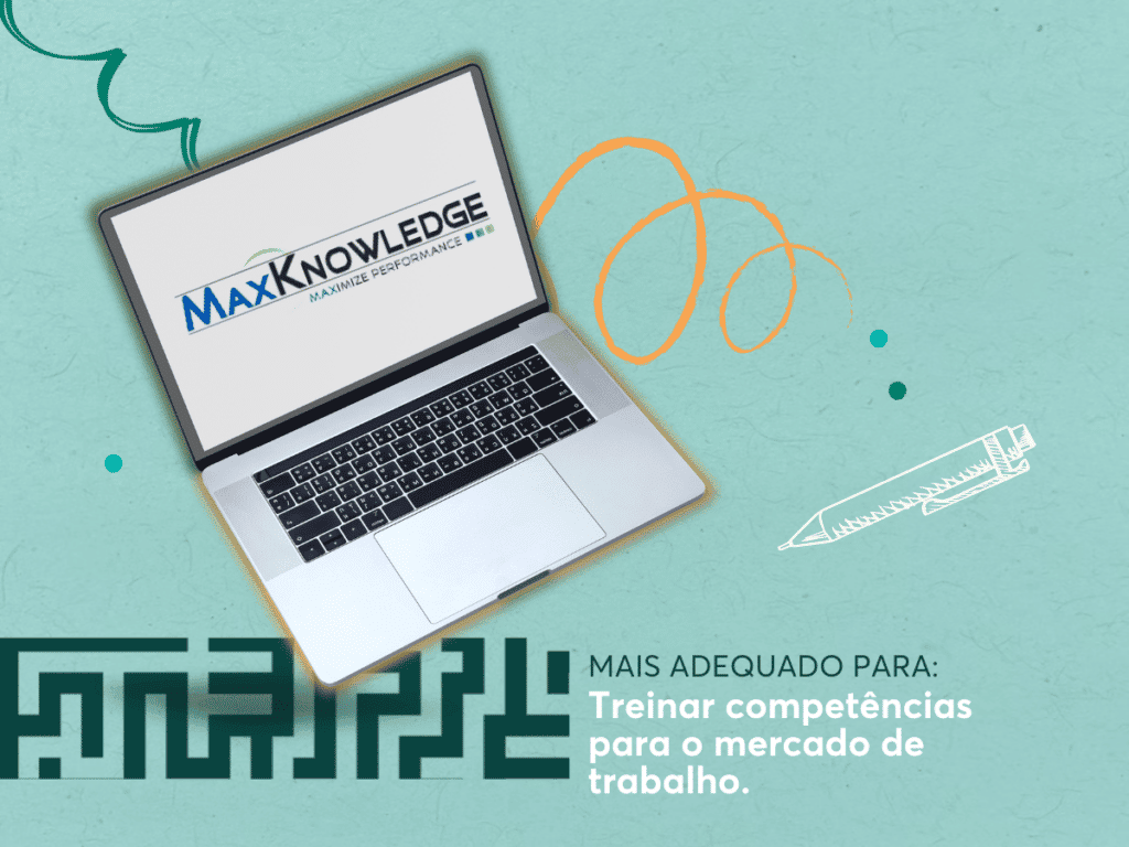 A MaxKnowledge treina competências para o mercado.