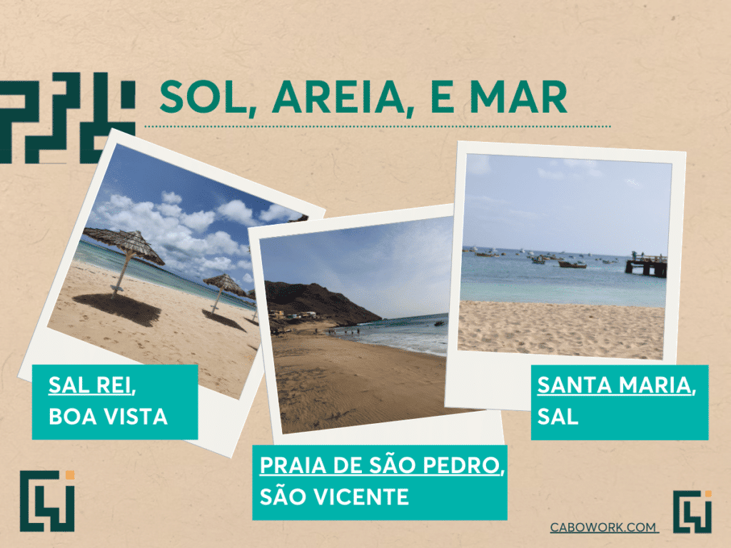 Sol, areia e mar. Que mais poderias querer?