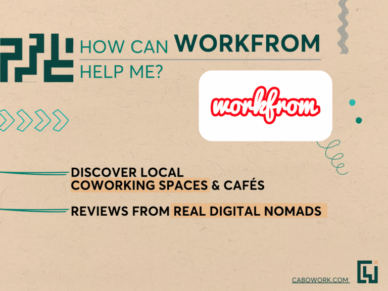 WorkFrom - Find local cafes and coworking spaces that have been reviewed by other digital nomads.