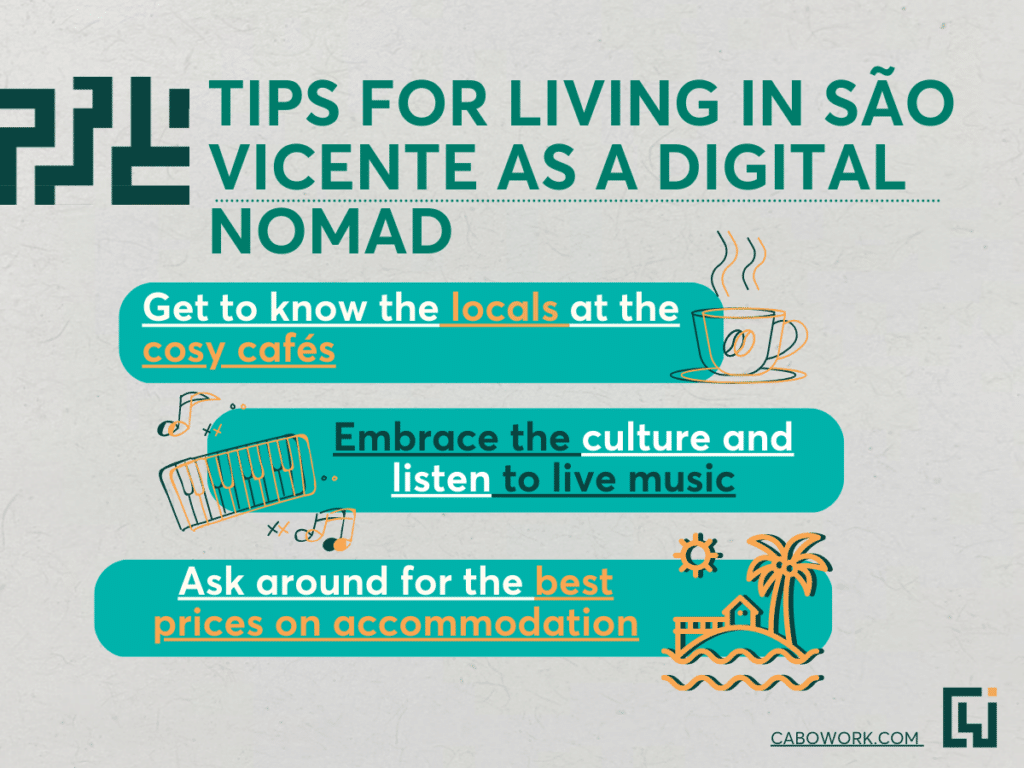 3 tips for living in Sao VIcente as a digital nomad.