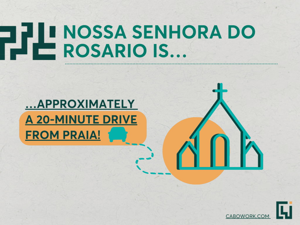 Nossa Senhora do Rosário directions.