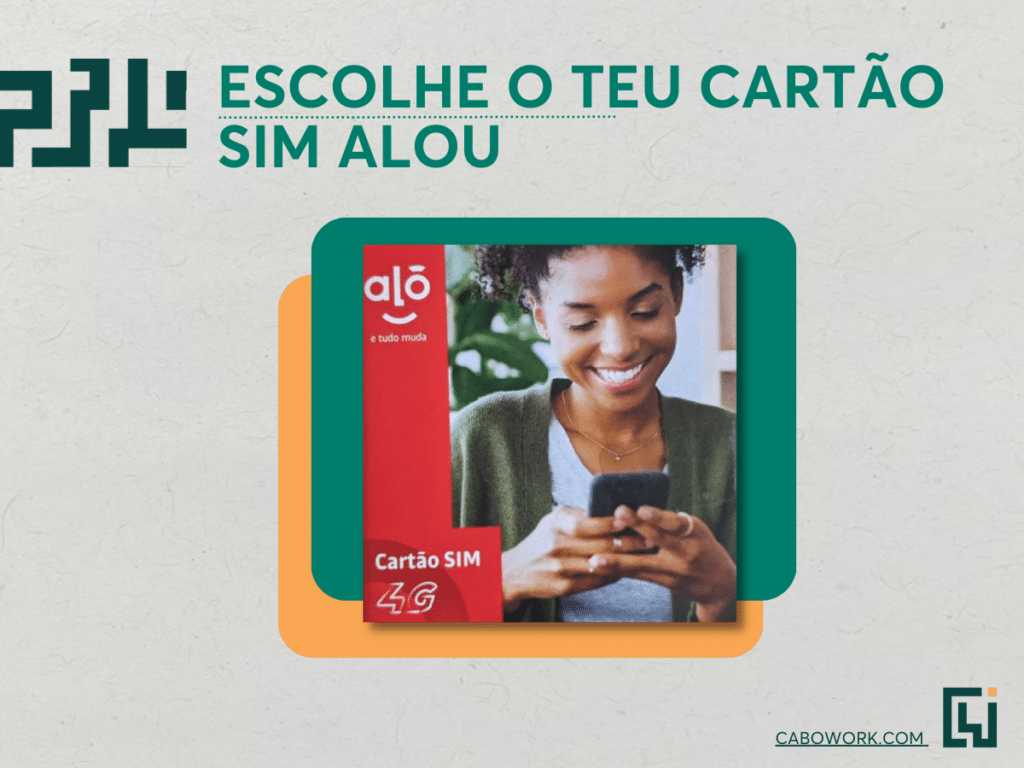 Compra o teu cartão SIM em Cabo Verde com a Alou. 