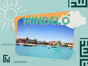 Mindelo, port city, in the island of Sao Vicente.