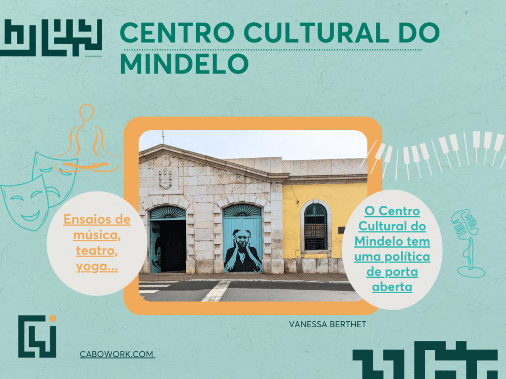 Centro Cultural do Mindelo, São Vicente, tudo sobre cultura cabo-verdiana nas ilhas e no mundo. Outros locais de interesse: Boa Vista, Ilha das Flores.