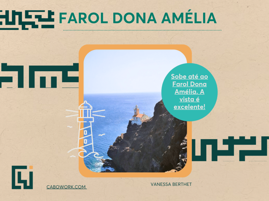 No caminho para o Farol Dona Amélia na ilha de São Vicente - tesouros cabo-verdianos não se encontram em Santa Maria, mas ilha a ilha!