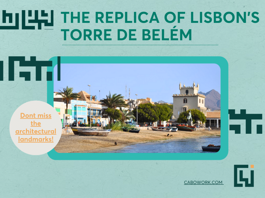 Torre de Belém in Mindelo - Sao Vicente and the Torre de Belem in this vibrant city